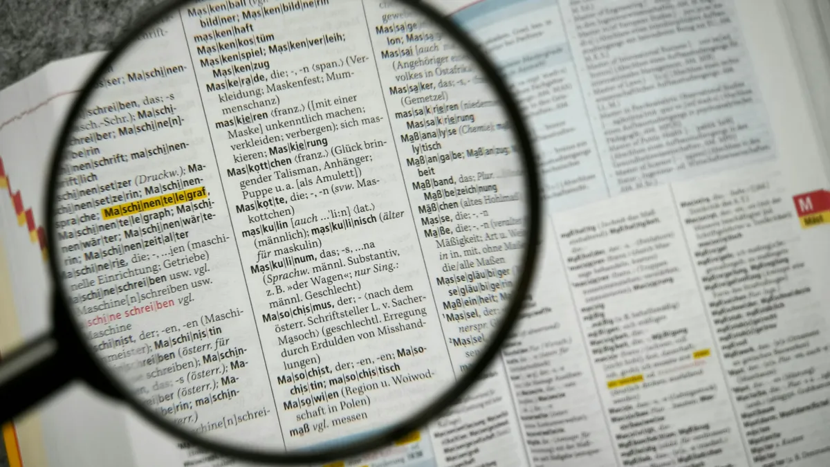Magnifying glass search